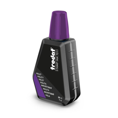 Краска штемпельная Trodat 7011 на водной основе  28мл фиолетовая