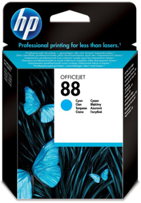 Картридж струйный HP № 88 OfficeJet Pro L7480/7590/7680 голубой ресурс 860стр