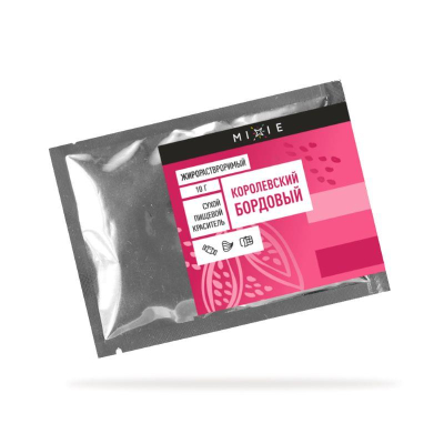 Краситель MIXIE жирорастворимый сухой Бордовый королевский 10г