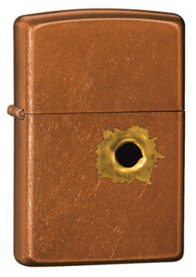 Зажигалка бензиновая Zippo Classic 'Bullet Hole'