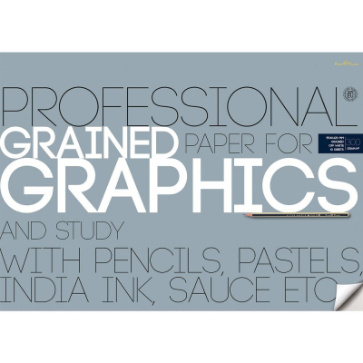 Бумага для графики A2&nbsp;&nbsp;594х420мм BrunoVisconti® Professional 300г целлюлоза 100% 10л в папке