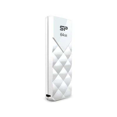 Флэш-драйв  64Gb Silicon Power Ultima U03 White