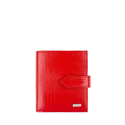 Портмоне женское Esse Элис Red кожа варан алое