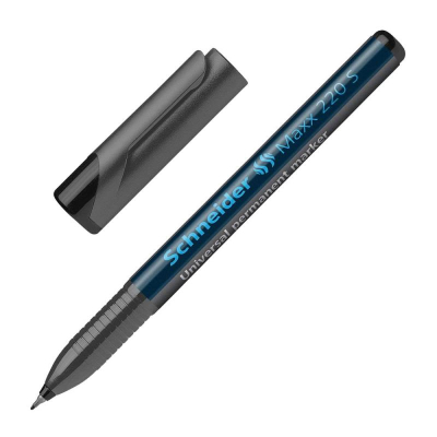 Маркер перманентный Schneider круглый 0.4мм 'Maxx 220S' черный