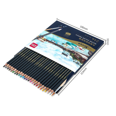 Карандаши акварельные Deli 'Nuevo' 24цв в картонной коробке