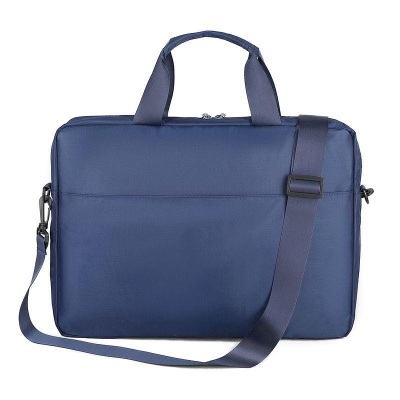 Сумка для ноутбука Lamark 15.6" с ручками и ремнем 42х29x6см полиэстер синяя