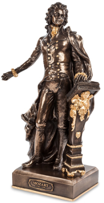 Статуэтка Моцарт 32см полистоун