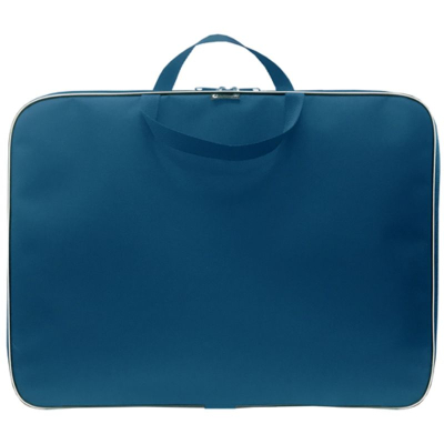 Папка-портфель Lamark 45х34х2см 1 отдел на молнии нейлон синяя