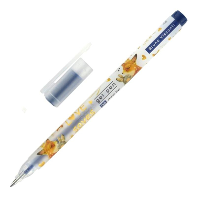 Ручка гелевая BrunoVisconti® 0.5мм 'UniWrite' 'Любовь, как она есть' синяя