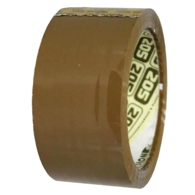 Клейкая лента упаковочная коричневая 0.048х 66м/3" 45мкм Nova Roll® 205