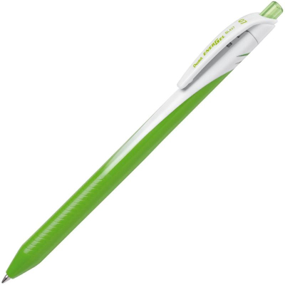Ручка гелевая автоматическая Pentel 0.7мм 'EnerGel' одноразовая салатовая