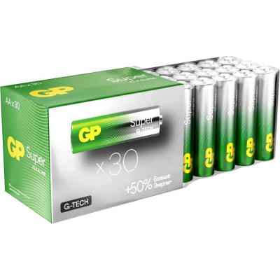 Батарейка GP&nbsp;&nbsp;1.5V AA/LR6 Super Alkaline 30шт
