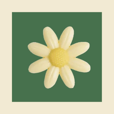 Декор шоколадный Dobla 'Ромашка' d-34мм