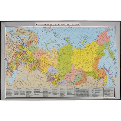 Настил 59х38см карта России и сопредельных государств