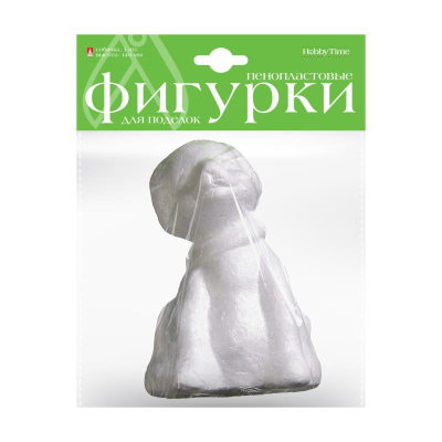 Заготовка для декорирования из пенопласта Hobby Time Собачка h-14см