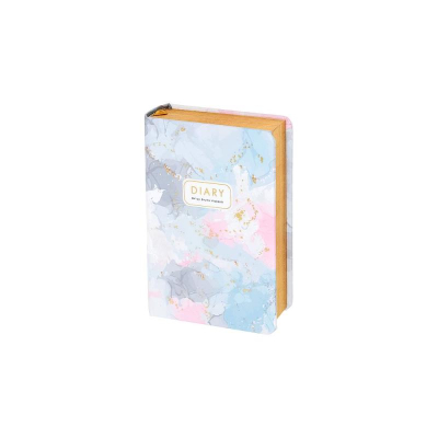 Ежедневник A7 BrunoVisconti® 416стр тонированный блок твердая обложка Soft Touch 'Primavera'