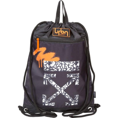 Сумка для сменки deVENTE 33x46см с карманом на молнии Label 'The X Graffiti'