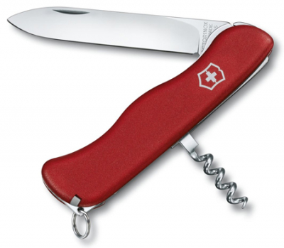 Нож 111мм Services Pocket Tool  5 функций Alpineer блокировка лезвия красный