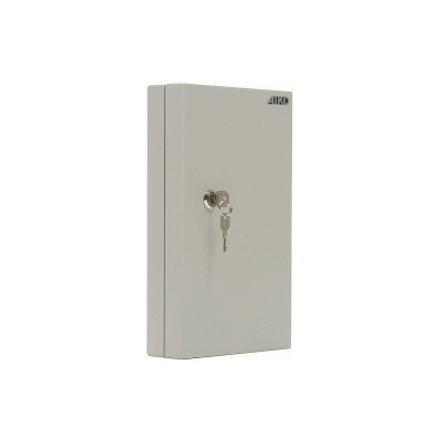 Шкаф на&nbsp;&nbsp;20 ключей 18х30х6см Aiko стальной серый с пластиковыми бирками