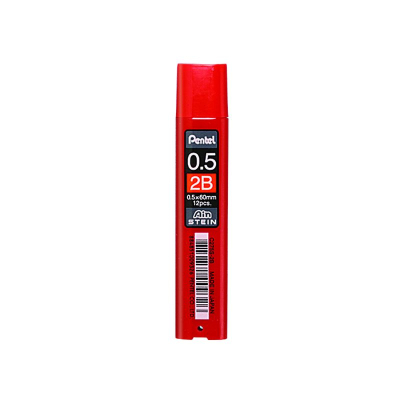 Грифель 0.5мм 2B Pentel 'Ain Stein' 12шт