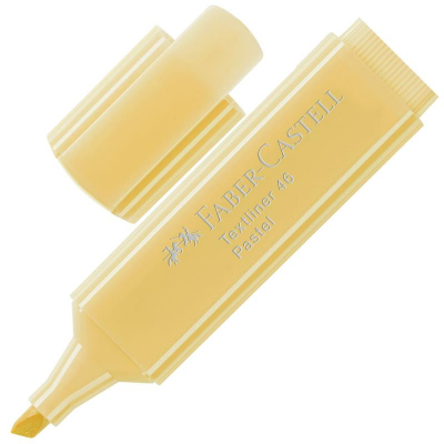Текст-маркер Faber-Castell Textliner Pastel 1-5.0мм ванильный