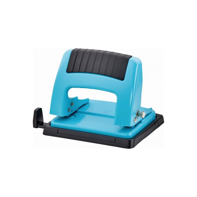 Дырокол&nbsp;&nbsp;20л KW-trio 'Classy' с фиксатором синий
