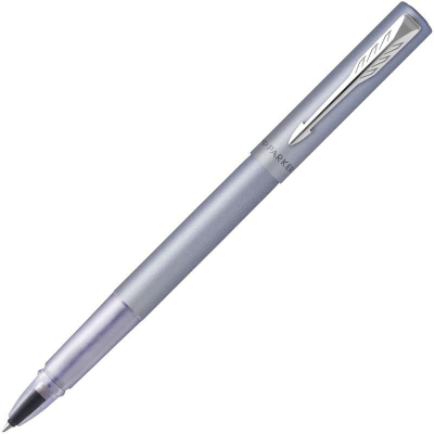 Роллер Parker Vector XL Silver Blue CT Fine черные чернила