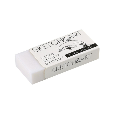 Ластик каучуковый для карандаша BrunoVisconti® Sketch&Art 55х23х10мм