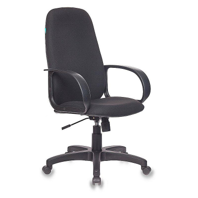 Кресло руководителя Бюрократ  808 ткань черное