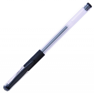 Ручка гелевая Dolce Costo 0.5мм  с резиновой манжетой черная