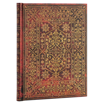 Записная книжка A4-  72л линейка Paperblanks Evangeline Ultra на резиновой застежке
