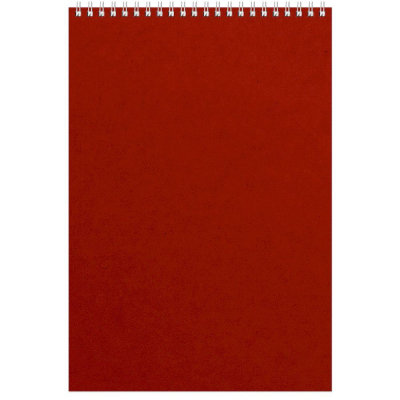 Блокнот A4&nbsp;&nbsp;60л клетка на гребне Альт® картонная обложка 'Office' красный