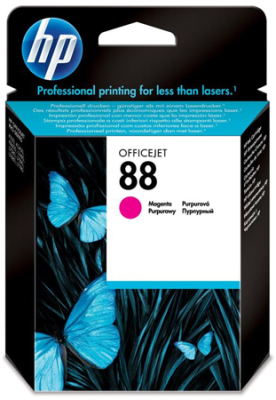 Картридж струйный HP № 88 OfficeJet Pro L7480/7590/7680 пурпурный ресурс 860стр