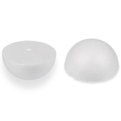 Заготовка для декорирования из пенопласта Love2art Половина шара d-4см 10шт