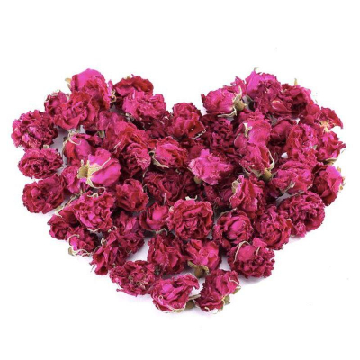 Цветы сушеные 'Бутоны роз' малиново-фиолетовые 20г
