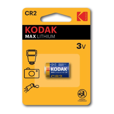 Батарейка Kodak  3V CR2 MAX Lithium в блистере