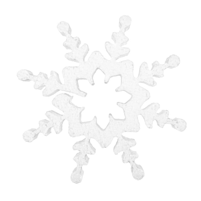 Заготовка для декорирования из пенопласта Love2art Снежинка 'Зимнее шоу' h-15см