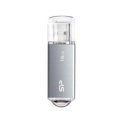 Флэш-драйв&nbsp;&nbsp;16Gb Silicon Power Ultima II i-Series Silver