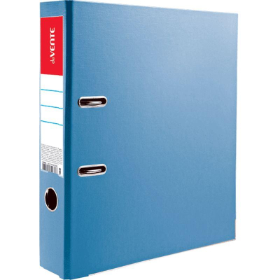 Папка файл A4&nbsp;&nbsp;50мм deVENTE двустороний PVC разобранная голубая