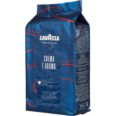 Кофе зерновой Lavazza 'Crema e Aroma Espresso' обжарка средняя 1000г в вакуумном пакете