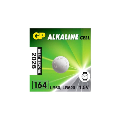 Микро батарейка GP  1.5V G 1/164/364/LR60/LR620 Alkaline