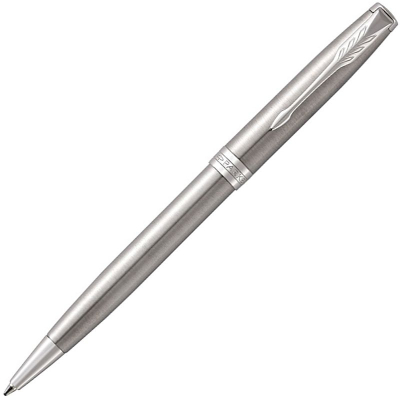 Ручка шариковая Parker Sonnet Stainless Steel CT K526 Medium черные чернила