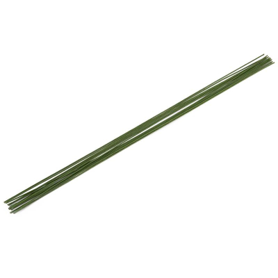Проволока флористическая d-1.2мм L-40см Fiorico 12шт зеленая