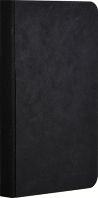 Тетрадь A6  96л клетка на сшивке Clairefontaine Age bag черная