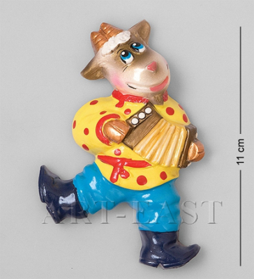 Магнит Козел с гармошкой