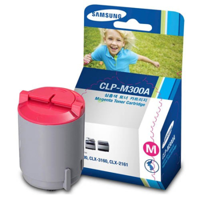 Картридж лазерный Samsung CLP-300 CLX-2160/3160 пурпурный ресурс 1 000стр