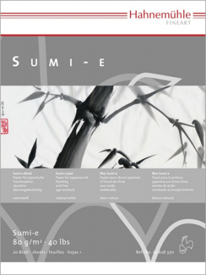 Альбом для каллиграфии Hahnemuhle Sumi-e 30х40см  80г 20л
