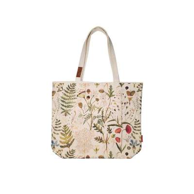 Сумка-шоппер BrunoVisconti® Ivory 34x36см 'Flora' Луговые травы с ручками