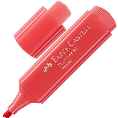 Текст-маркер Faber-Castell Textliner Pastel 1-5.0мм абрикосовый