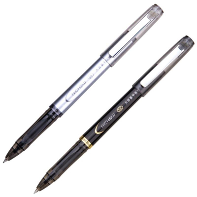 Ручка гелевая Deli 0.5мм 'S33' цвет корпуса ассорти черная